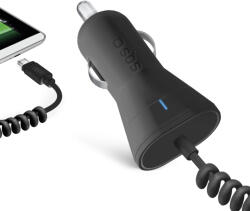 SBS - Incărcător de Ma? ină Micro-USB, 2.1A, negru