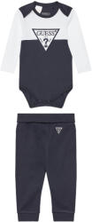 GUESS K Set Pentru copii Ls Body + Pants H5YW08J1314 fv03 white & dark blue