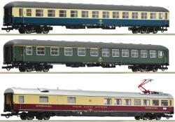 Roco Комплект от три пътнически вагони 2: D 377 „Hispania-Express, DB (6200052)