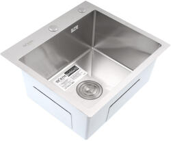 Böhm Chiuveta de bucatarie din inox alimentar SUS304 , BoHM BH5045S, Satin (ETF-16972) Chiuveta