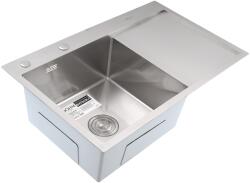Böhm Chiuvetă de bucătărie din inox alimentar SUS304 - BÖHM BH7849LS SATIN 780 × 490 × 215 mm (16978) Chiuveta