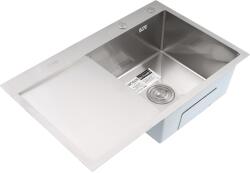 Böhm Chiuveta Bucatarie Inox alimentar SUS304 BÖHM BH7849RS Satin 780x490x215 mm (16980) Chiuveta