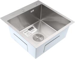 Böhm Chiuvetă de bucătărie din inox alimentar SUS304 BH5050S BÖHM Satin 500X500X215 mm (16974) Chiuveta