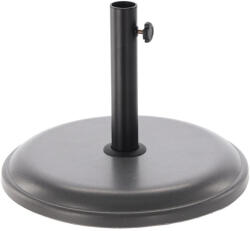 Brius Suport baza umbrele gradina beton rotund 45 cm diametru, 16 kg, rezistent vant, gri (GAO-0902)