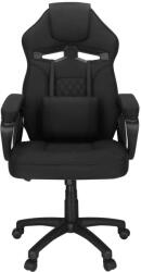 Brius Scaun birou ergonomic reglabil inaltime balans perna lombara, 59x52x125 cm, maxim 120 kg, negru (HF-0036)