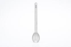Keith Titanium® Spork din titan cu mâner lung Long Handle Keith® (Culoare: Argintiu) Tacam