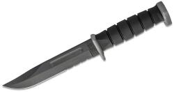 KA-BAR Cuțit cu lamă fixă Extreme Fighting KA-BAR®, tăiș combinat (Culoare: Negru, Variantă: Lamă neagră)