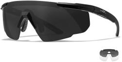Wiley X Ochelari Wiley X® Saber Advanced, set (Culoare: Negru, Lentile: Transparent + Gri fumuriu)