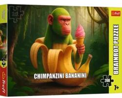 Trefl Trefl: Brainrot Chimpanzini Bananini - 200 piese puzzle Puzzle