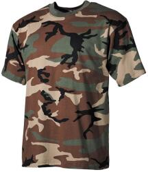 MFH® (Max Fuchs®) Tricou din bumbac US army MFH® cu mânecă scurtă (Culoare: Pădure americană, Mărime: XXL)