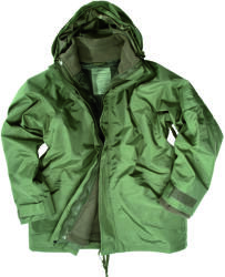 Mil-Tec® (Sturm Handels) Jachetă funcțională impermeabilă COLD Mil-Tec® (Culoare: Verde măsliniu, Mărime: L)