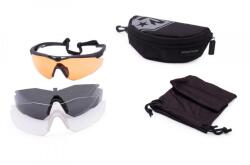 Revision Ochelari StingerHawk Shooters Revision®, 3 lentile (Culoare: Negru, Mărime: Mare)