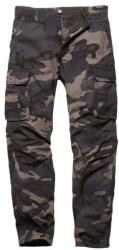 Vintage Industries® Pantaloni Reef Vintage Industries® (Culoare: Negru Camo, Mărime: M)