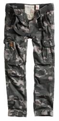 SURPLUS® Textilien Pantaloni RAW VINTAGE SURPLUS® Premium Slimmy (Culoare: Negru Camo, Mărime: M)
