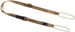 Clawgear® Curea cu două puncte pentru armă QA Two Paracord Clawgear® (Culoare: Coyot)