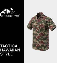 Helikon-Tex® Cămașă hawaiană Helikon-Tex® (Culoare: Camo cu tușe de pensulă, Mărime: S)