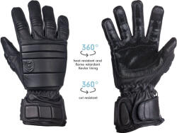 MoG Gloves® Mănuși de protecție Bataillo MoG® (Culoare: Negru, Mărime: S)