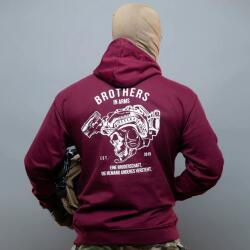 Brothers in Arms® Hanorac Team Brothers in Arms® (Culoare: Bordeaux, Mărime: XL)