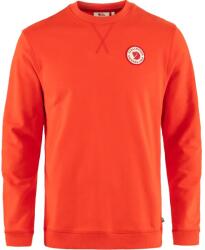Fjällräven® Pulover Logo Badge 1960 Fjällräven® (Culoare: Flacără Portocalie, Mărime: XXL)
