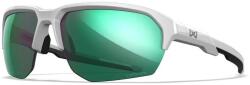 Wiley X Ochelari de tir Jakl Captivate Wiley X® (Culoare: Alb lustruit, Lentile: Captivate oglindă polarizată verde)
