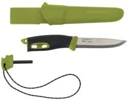 Morakniv® - Mora of Sweden Cuțit Companion Spark (S) Morakniv® (Culoare: Camo green, Variantă: Lamă argintie - Satin)