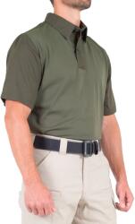 First Tactical® Tricou polo V2 Pro Performance First Tactical® (Culoare: Verde măsliniu, Mărime: L)