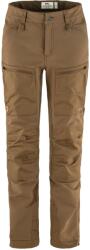 Fjällräven® Pantaloni damă Keb Agile Winter Fjällräven® (Culoare: Maro lemn, Mărime: 36R)