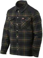 Helikon-Tex® Cămașă de iarnă Bushcraft Warden Helikon-Tex® (Culoare: Plaid de Mlaștină de Ardezie, Mărime: L)