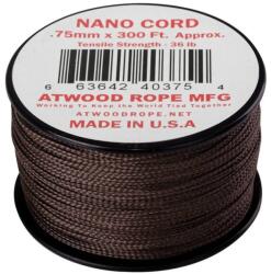Atwood Rope MFG® Coardă Nano Cord Padáková (300 ft) ARM® (Culoare: Maro)
