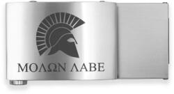 Kore Essentials® Clema metalică pentru curele Custom Laser Kore® (Culoare: Argintiu, Variantă: X4 - Molon Labe)