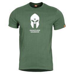 Pentagon® Tactical Tricou bărbătesc Spartan helmet Pentagon® (Culoare: Verde măsliniu, Mărime: M)