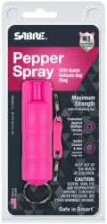 SABRE® (Security Equipment Corporation) Spray de apărare / inel cu eliberare rapidă Sabre Red® (Culoare: Roz )