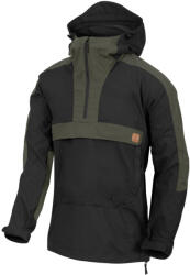 Helikon-Tex® Jacheta Woodsman Anorak® Helikon-Tex® (Culoare: Negru / Taiga Green, Mărime: M)