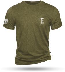 Nine Line® Tricou Dropline Logo Nine Line® (Culoare: Verde măsliniu, Mărime: XXL)