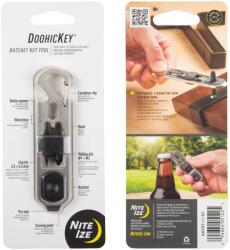 Nite Ize® Carabinieră multifuncțională cu clichet DoohicKey Nite Ize® (Culoare: Argintiu)