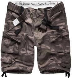 SURPLUS® Textilien Pantaloni scurți RAW VINTAGE SURPLUS® Division Shorts (Culoare: Negru Camo, Mărime: 3XL)