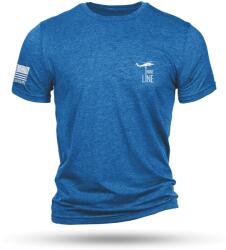 Nine Line® Tricou Dropline Logo Nine Line® (Culoare: Albastru Regal, Mărime: 3XL)