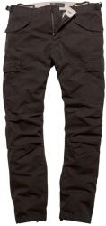 Vintage Industries® Pantaloni Miller M65 Vintage Industries® (Culoare: Negru, Mărime: 33)