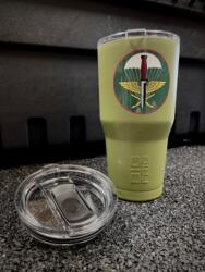 Big Frig Cana termică Tumbler 20 oz Big Frig® / 102 (Culoare: Verde măsliniu)