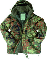 Mil-Tec® (Sturm Handels) Jachetă funcțională impermeabilă COLD Mil-Tec® (Culoare: Flectarn, Mărime: 3XL)