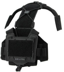 Agilite Gear® Platformă cu scai pentru cască Bridge / husă pentru NVG Agilite® (Culoare: Negru)