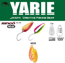 Yarie 704 RINGO MIDI 1.8gr AD20 First Fire