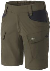 Helikon-Tex® Shorts pentru dame OTP 8.5" Helikon-Tex® (Culoare: Taiga Green / negru, Mărime: S)