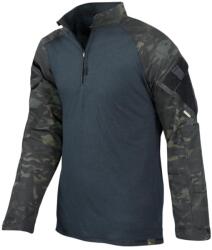 Tru-Spec® Cămașă Combat T. R. U. 1/4 Zip TruSpec® (Culoare: Multicam® Black, Mărime: L)