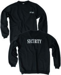 Mil-Tec® (Sturm Handels) Hanorac SECURITY din bumbac Mil-Tec® - negru (Mărime: XL)