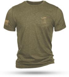 Nine Line® Tricou Tan Dropline Logo Nine Line® (Culoare: Verde măsliniu, Mărime: S)