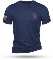 Nine Line® Tricou Tan Dropline Logo Nine Line® (Culoare: Albastru închis, Mărime: L)
