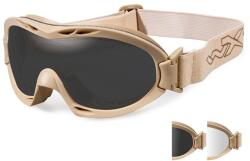 Wiley X Ochelari de protecție Nerve Wiley X®, 2 lentile (Culoare: Kaki, Lentile: Transparent + Gri fumuriu)
