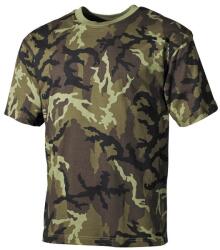 MFH® (Max Fuchs®) Tricou din bumbac US army MFH® cu mânecă scurtă (Culoare: Model 95 woodland, Mărime: XL)