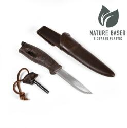 Light My Fire Cuțit Swedish FireKnife BIO Light My Fire® (Culoare: Maro, Variantă: Lamă argintie - Satin)